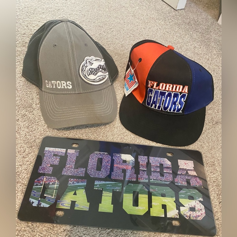 Florida Gator Hats Gator License Tag